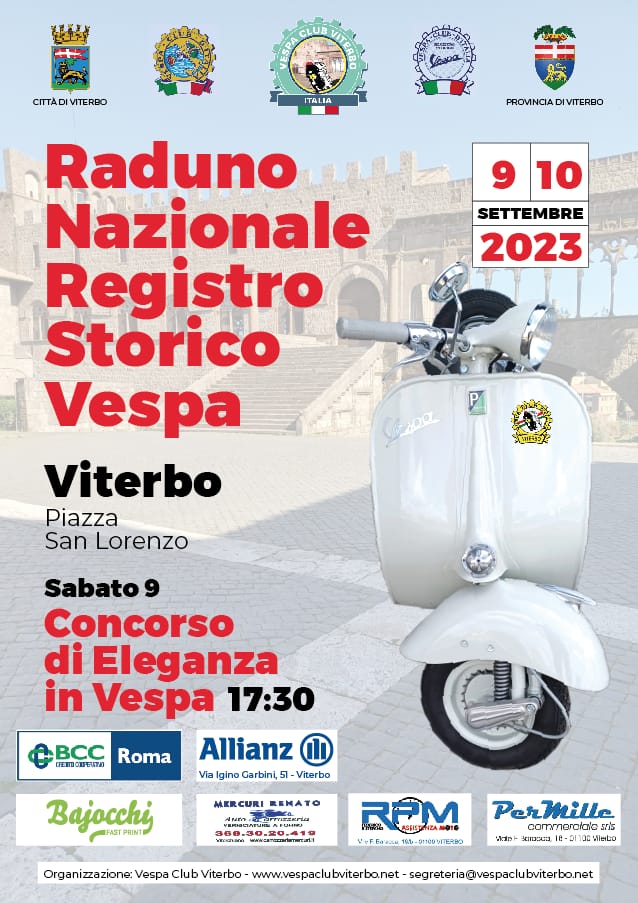Raduno Nazionale Registro Storico Vespa